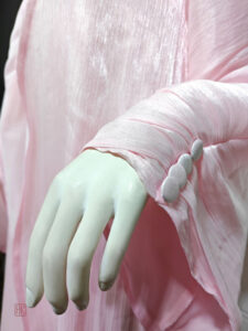 Vêtement traditionnel moderne, kimono abaya rose pour femmes