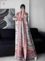 Kimono Abaya Long Rose Chic