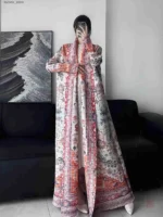 Abaya chic avec coupe fluide