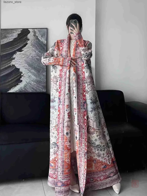 Abaya chic avec coupe fluide
