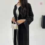 Abaya brodée, design unique et sophistiqué
