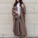 Kimono élégant à manches chauve-souris