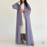Kimono Abaya Mauve Raffinée