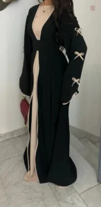 Veste kimono noire chic pour toutes occasions