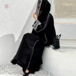 Kimono Abaya Noir Chic