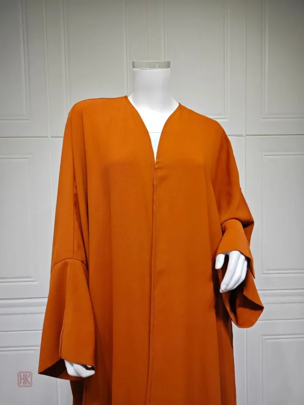 Abaya orange pour une allure chic