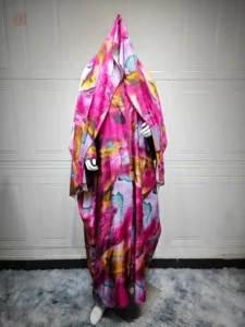 Kimono élégant couleur rose