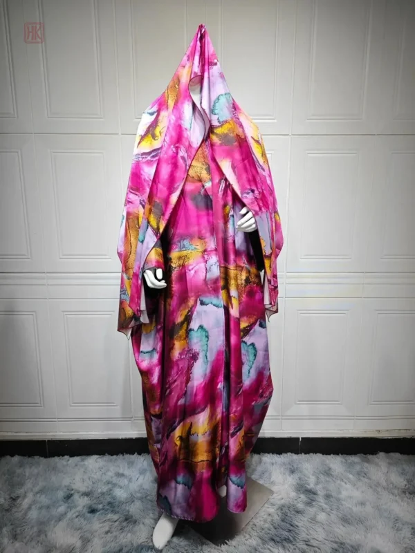 Kimono élégant couleur rose