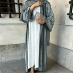 Kimono Abaya Perlé élégant et raffiné