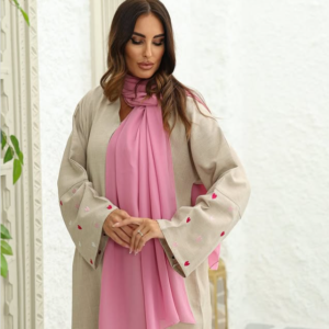 Kimono respirant à cœurs roses