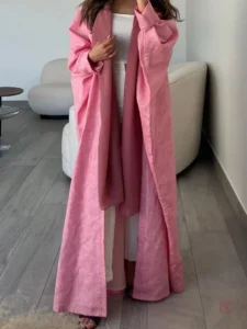 Kimono Femme Rose Casual