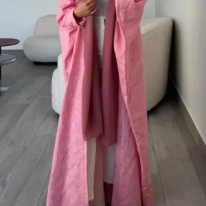 Kimono Femme Rose Casual