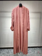 Abaya Kimono élégante en rose
