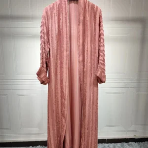 Abaya Kimono élégante en rose