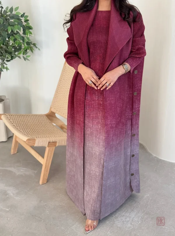 Kimono féminin, dégradé chic