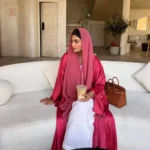 Abaya Kimono Rouge Chic