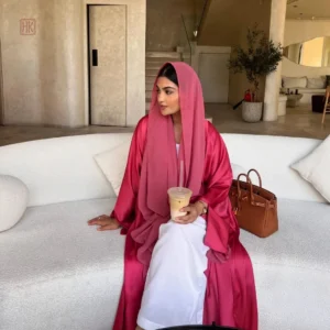Abaya Kimono Rouge Chic