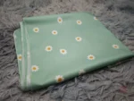 Abaya Moderne Vert à Décor Floral