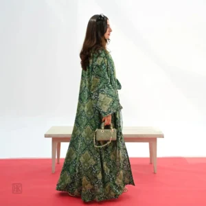 Kimono Abaya Élégant Vert