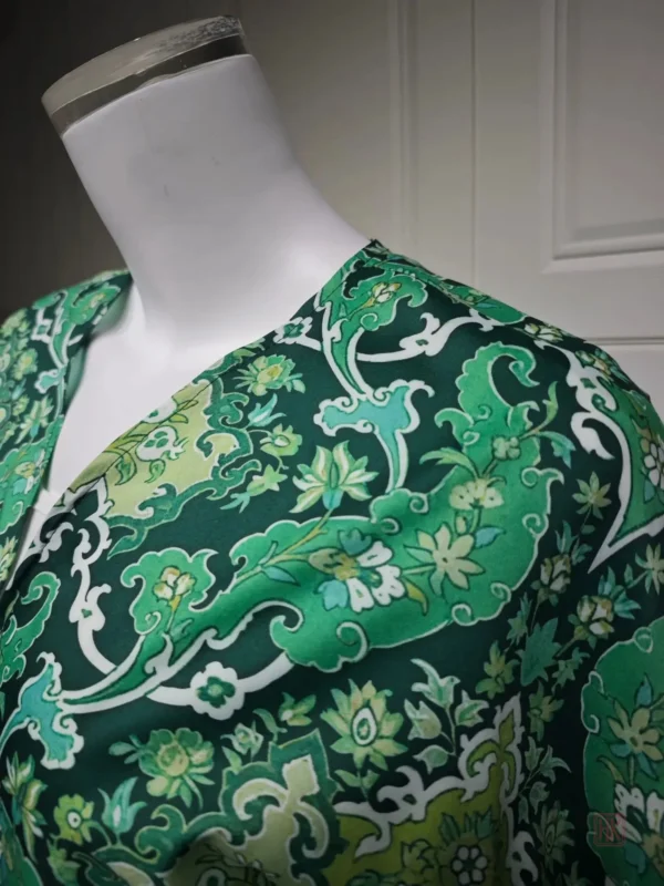 Abaya vert, un choix sophistiqué