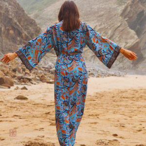 Vêtement kimono en soie pour un look chic