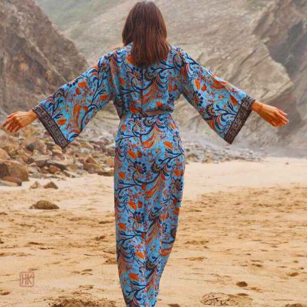 Vêtement kimono en soie pour un look chic