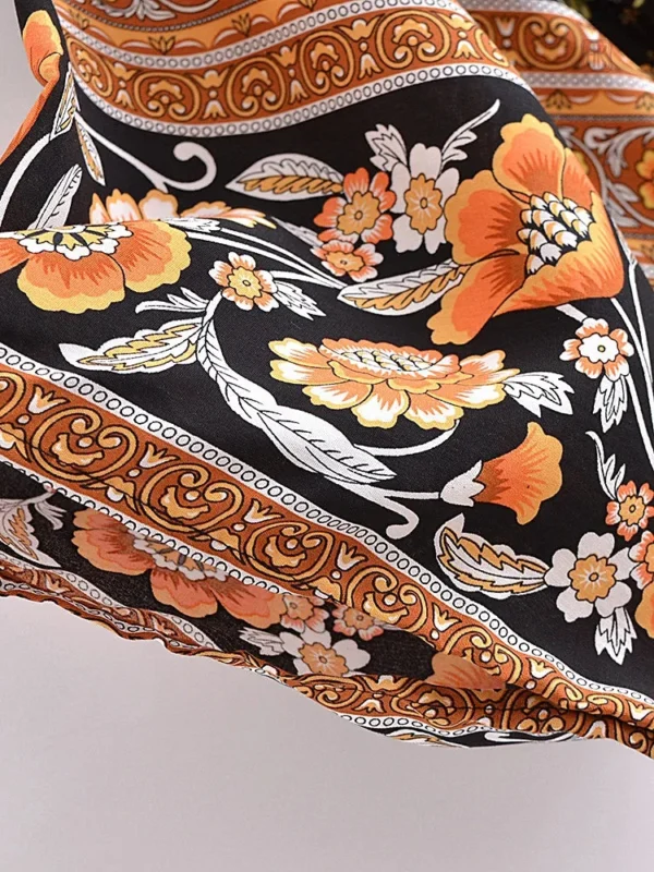 Vêtement bohème femme : Kimono noir
