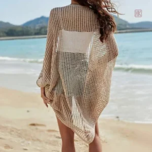 Style boho chic avec un kimono kaki élégant