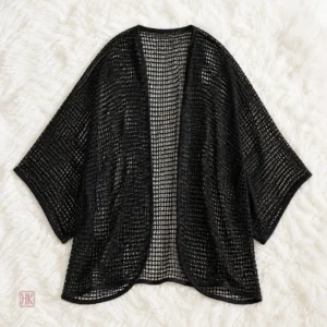Style bohème avec finition en crochet pour un look unique