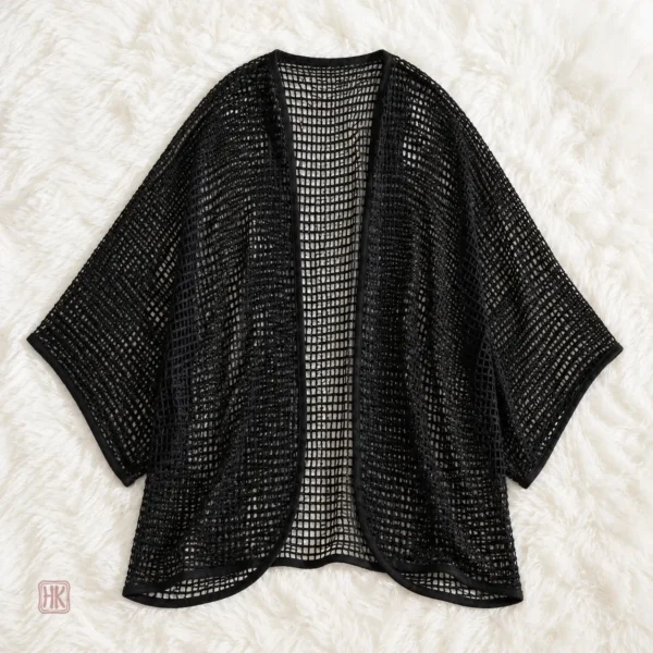 Style bohème avec finition en crochet pour un look unique