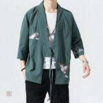 Veste kimono homme, design élégant et authentique