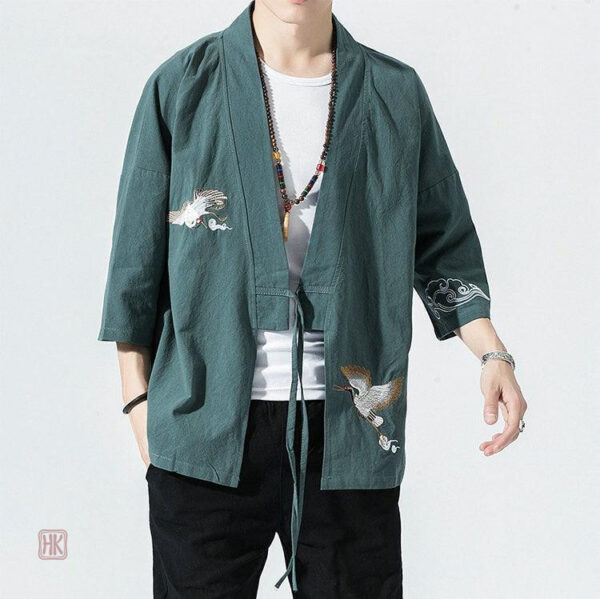 Veste kimono homme, design élégant et authentique