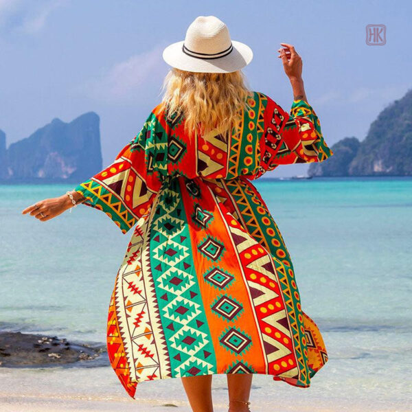 Kimono coloré pour un look bohème chic