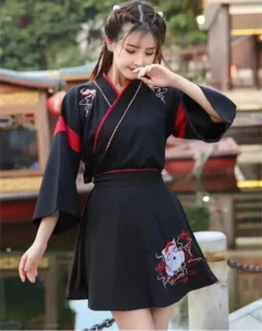 Robe Kimono à la mode et confortable