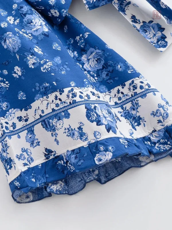 Veste femme à fleurs, idéale pour le printemps