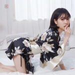 Kimono femme au style japonais traditionnel