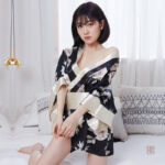 Kimono court, parfait pour la détente à la maison