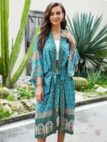 Kimono léger pour femmes, parfait pour l'été