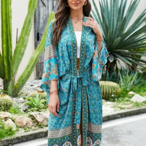 Kimono léger pour femmes, parfait pour l'été