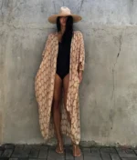 Kimono de plage ample d'été