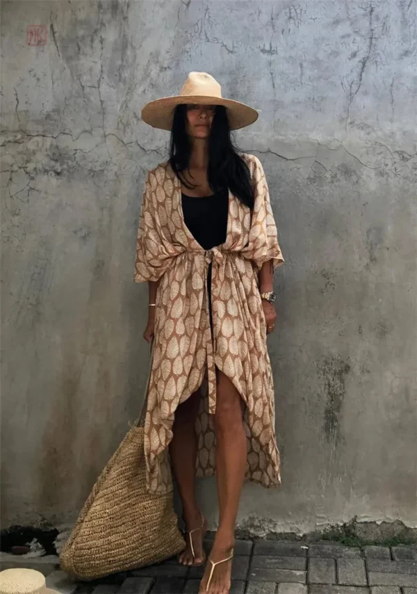 Kimono d'été idéal pour les sorties à la plage