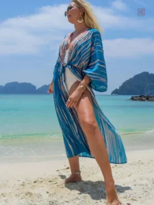 Robe kimono légère pour les journées ensoleillées