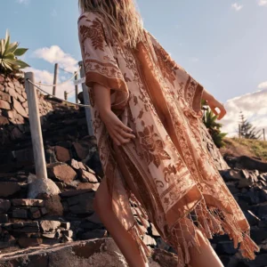 Kimono de Plage Bohème