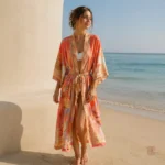 Kimono de Plage Bohème Ample pour un style décontracté