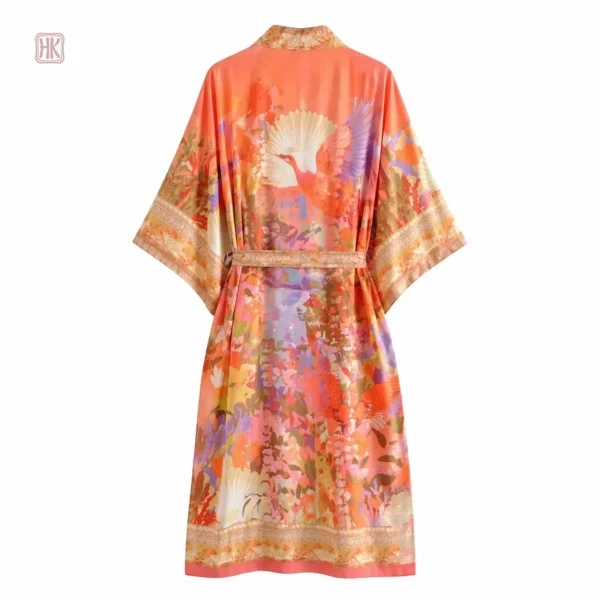 Kimono ample idéal pour les journées en bord de mer
