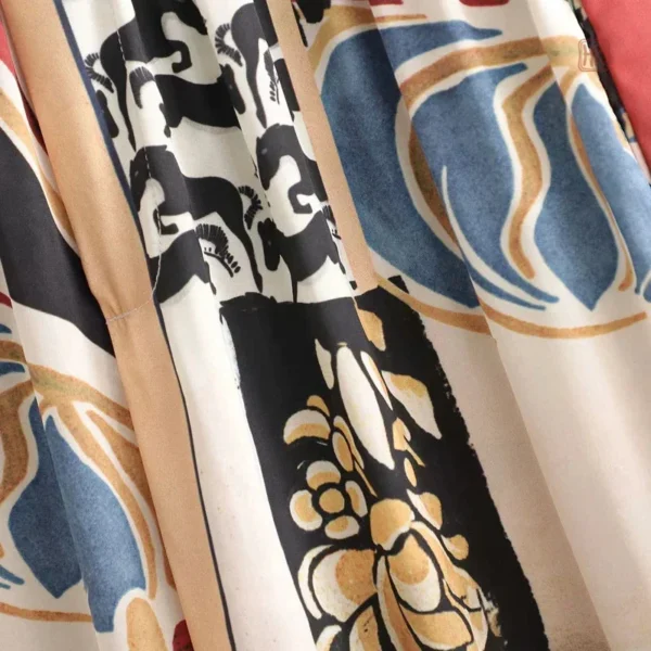 Kimono à imprimés pour une allure décontractée