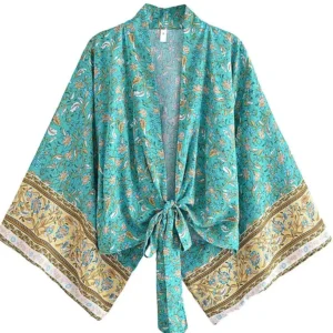 Vêtement d'été léger, kimono boho pour femme