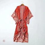 Vêtement d'été, kimono élégant en tissu fluide