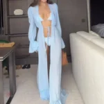 Peignoir kimono léger pour journées ensoleillées