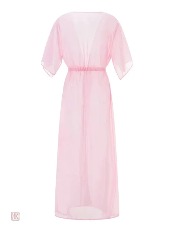 Mousseline rose pour une touche estivale
